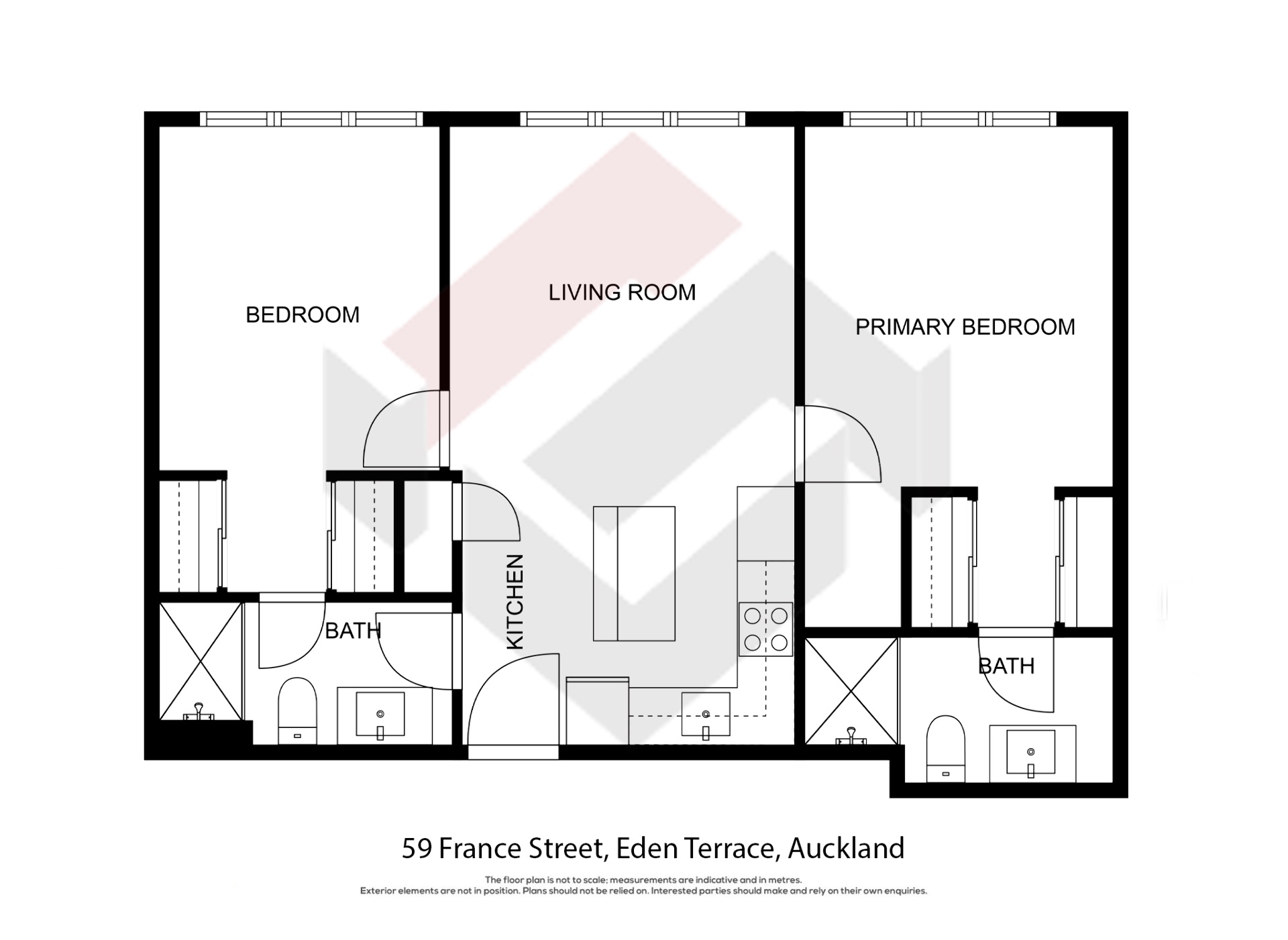 Floorplan | 59 France Street, Eden Terrace | Apartment Specialists
