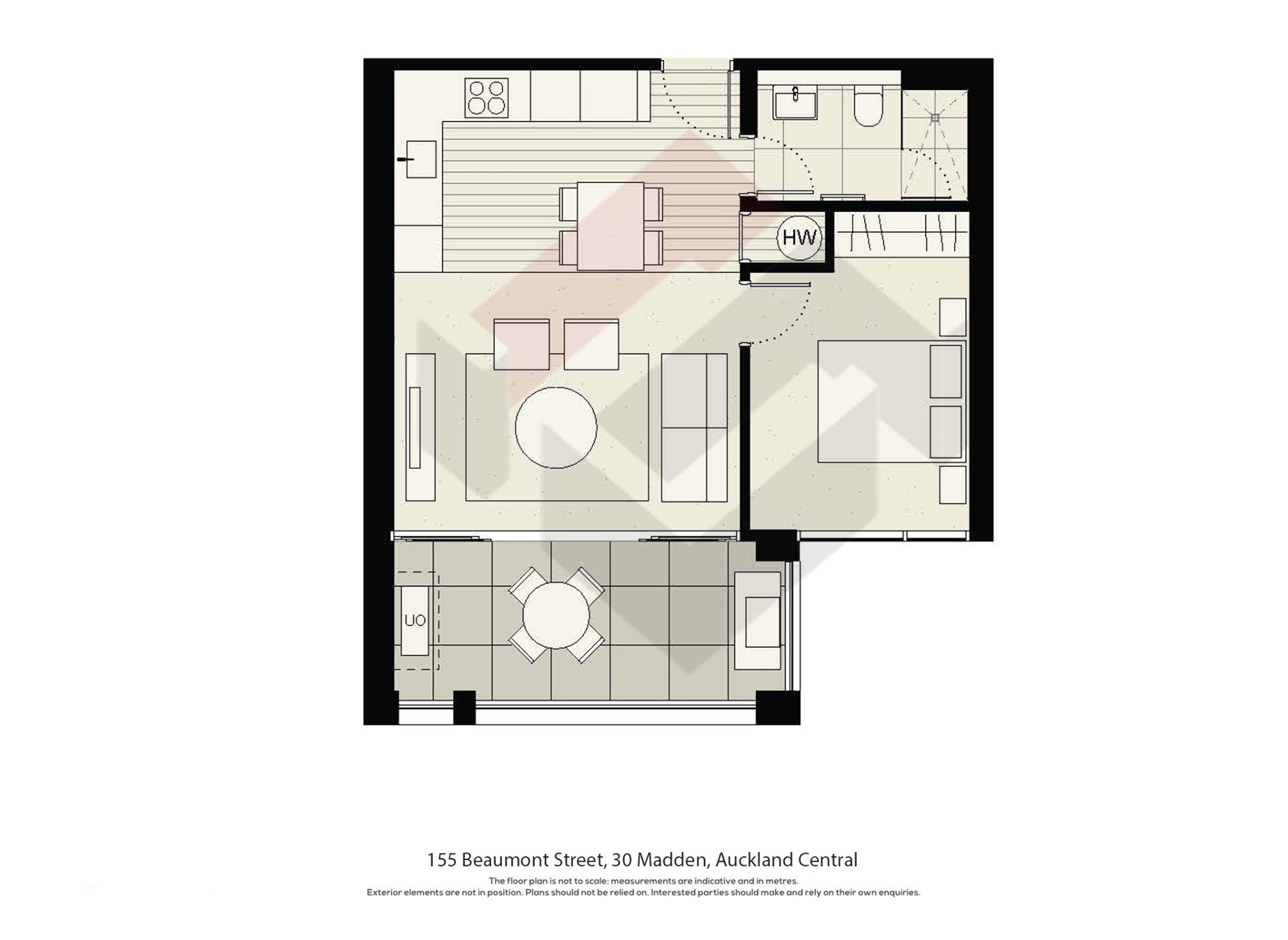 155 Beaumont Street, Wynyard Quarter | Apartment Specialists Auckland Floorplan | 155 Beaumont Street, Wynyard Quarter | Apartment Specialists