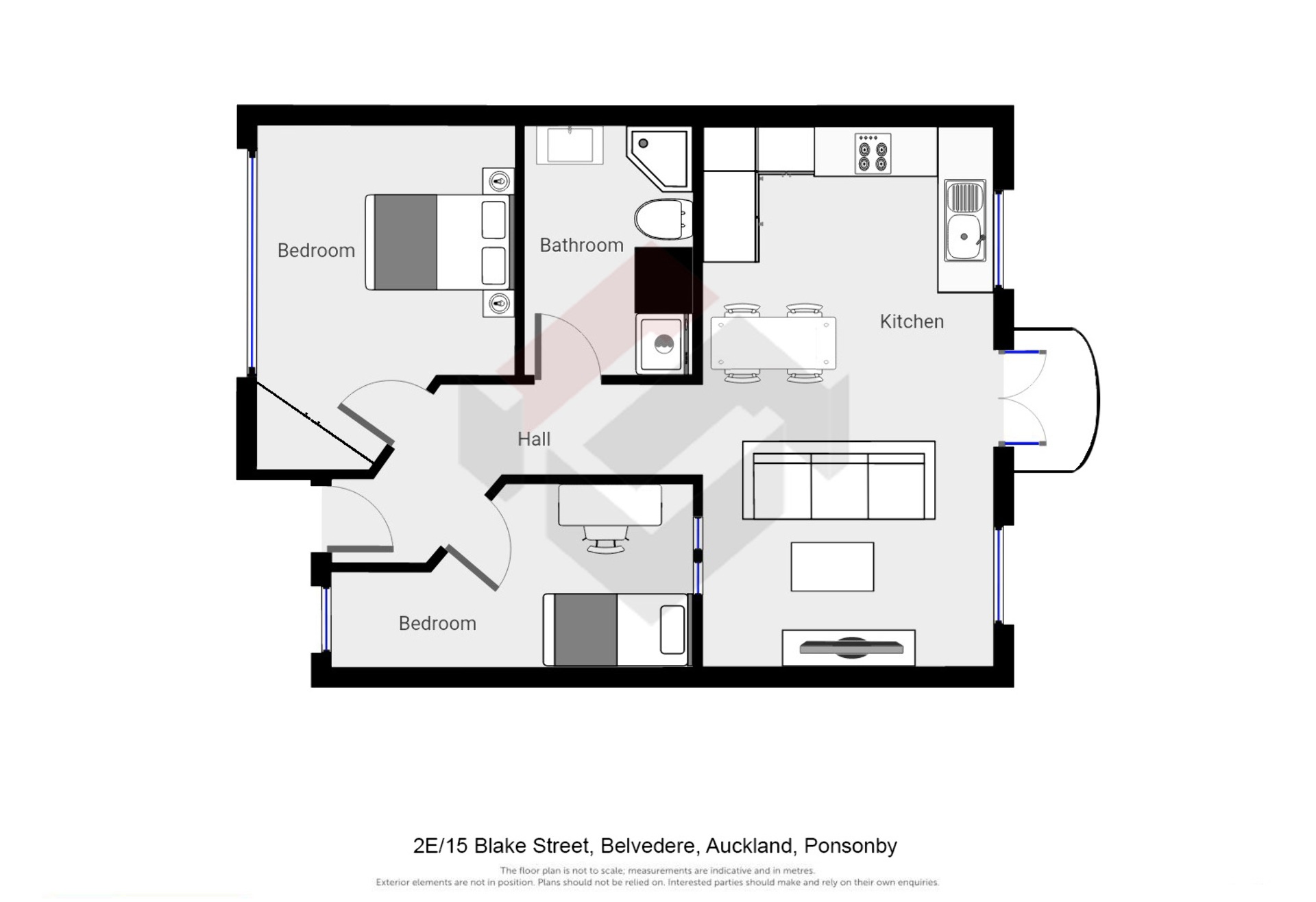 Floorplan | 15 Blake Street, Ponsonby | Apartment Specialists