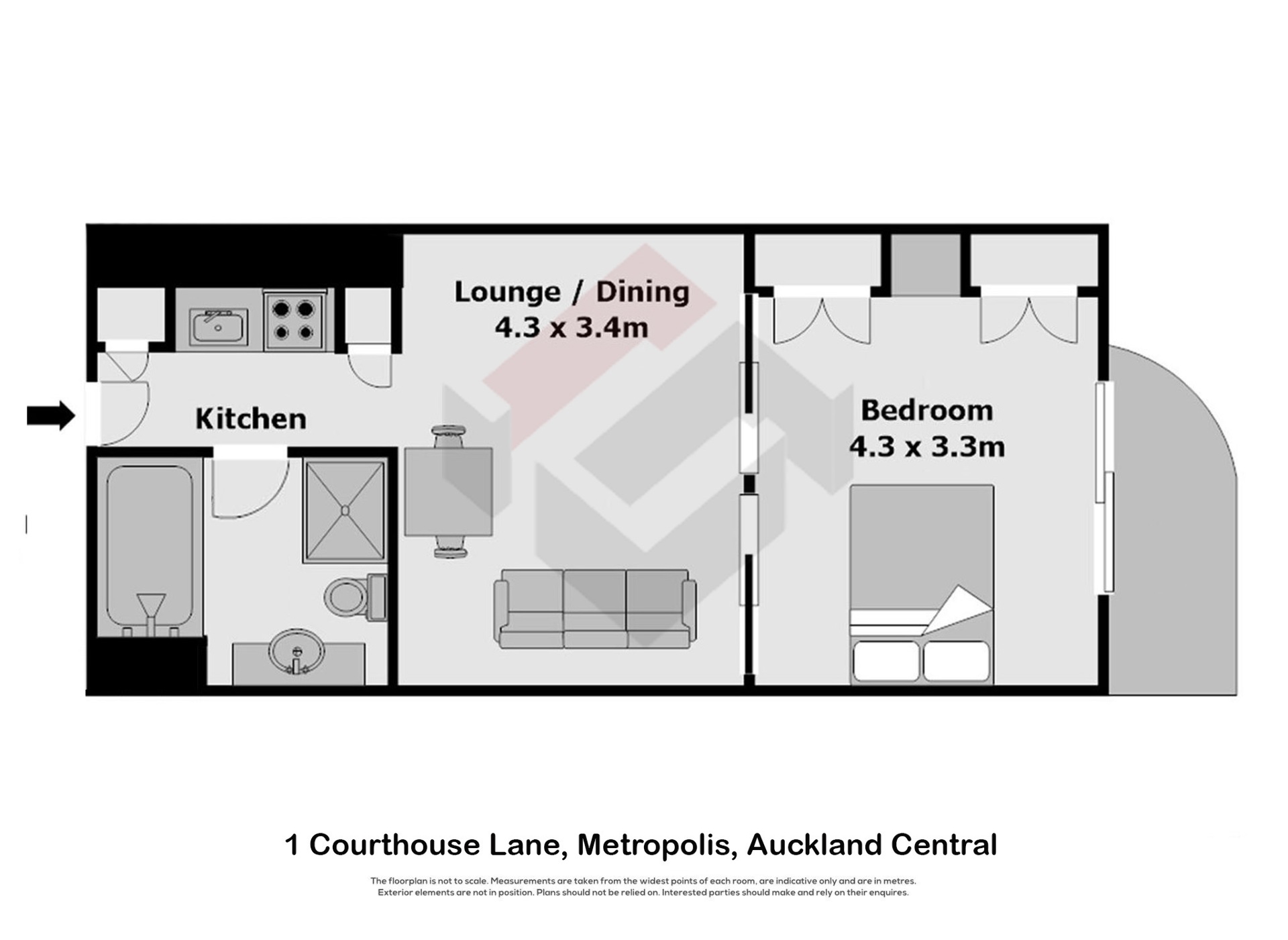 23 | 1 Courthouse Lane, City Centre | Apartment Specialists