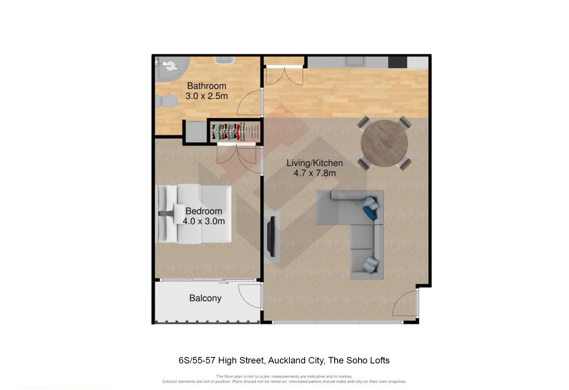 Floorplan | 55 High Street, City Centre | Apartment Specialists
