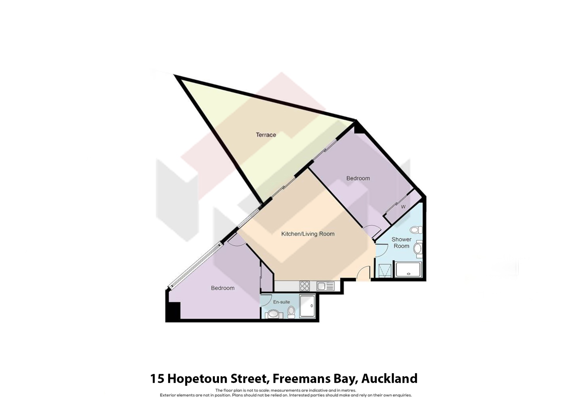 Floorplan | 15 Hopetoun Street, Freemans Bay | Apartment Specialists