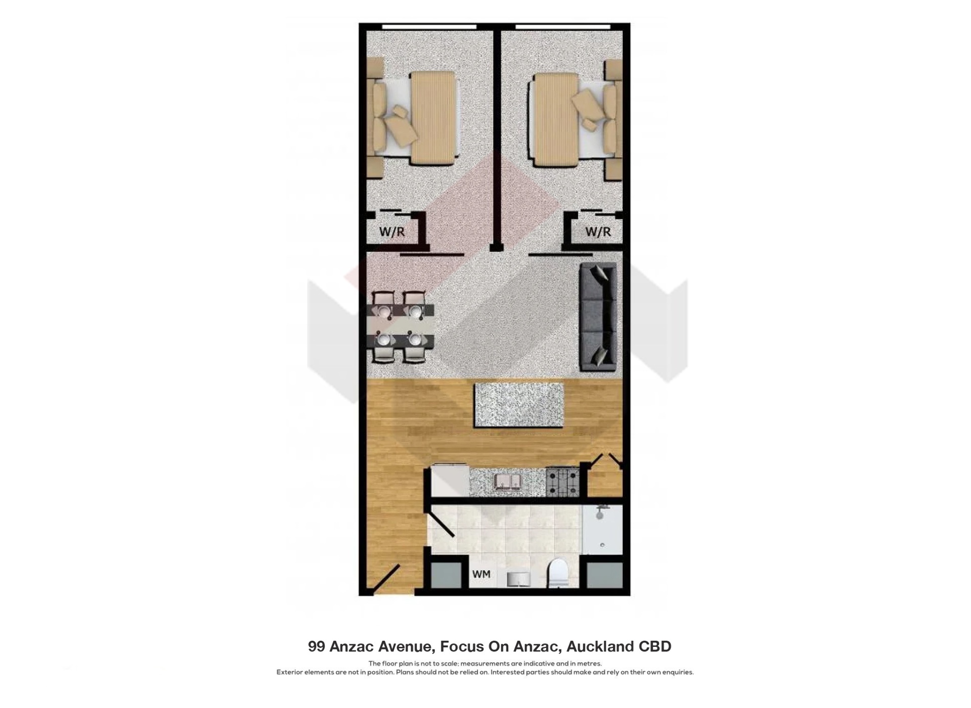 Floorplan | 99 Anzac Avenue, City Centre | Apartment Specialists