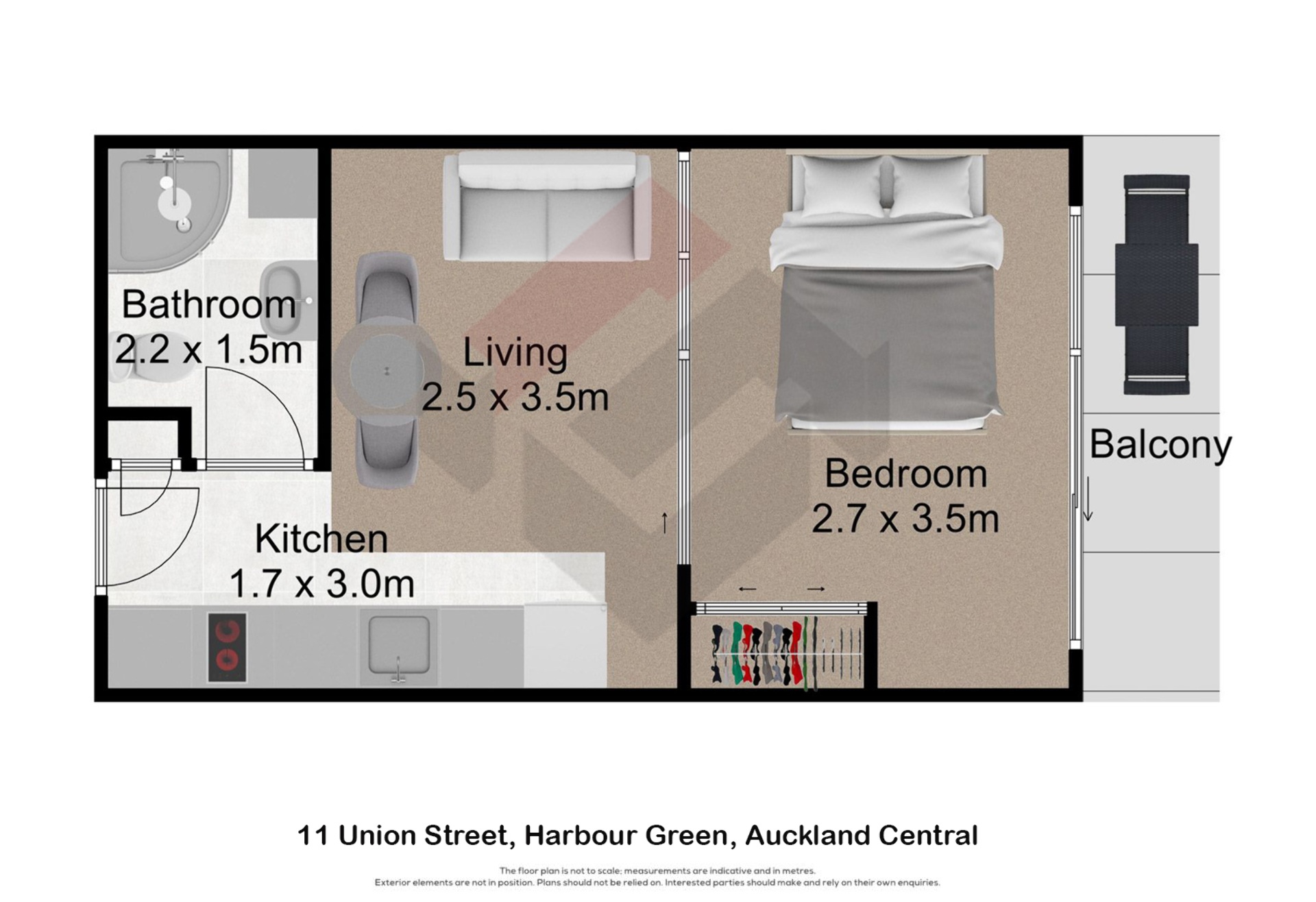 Floorplan | 11 Union Street, City Centre | Apartment Specialists