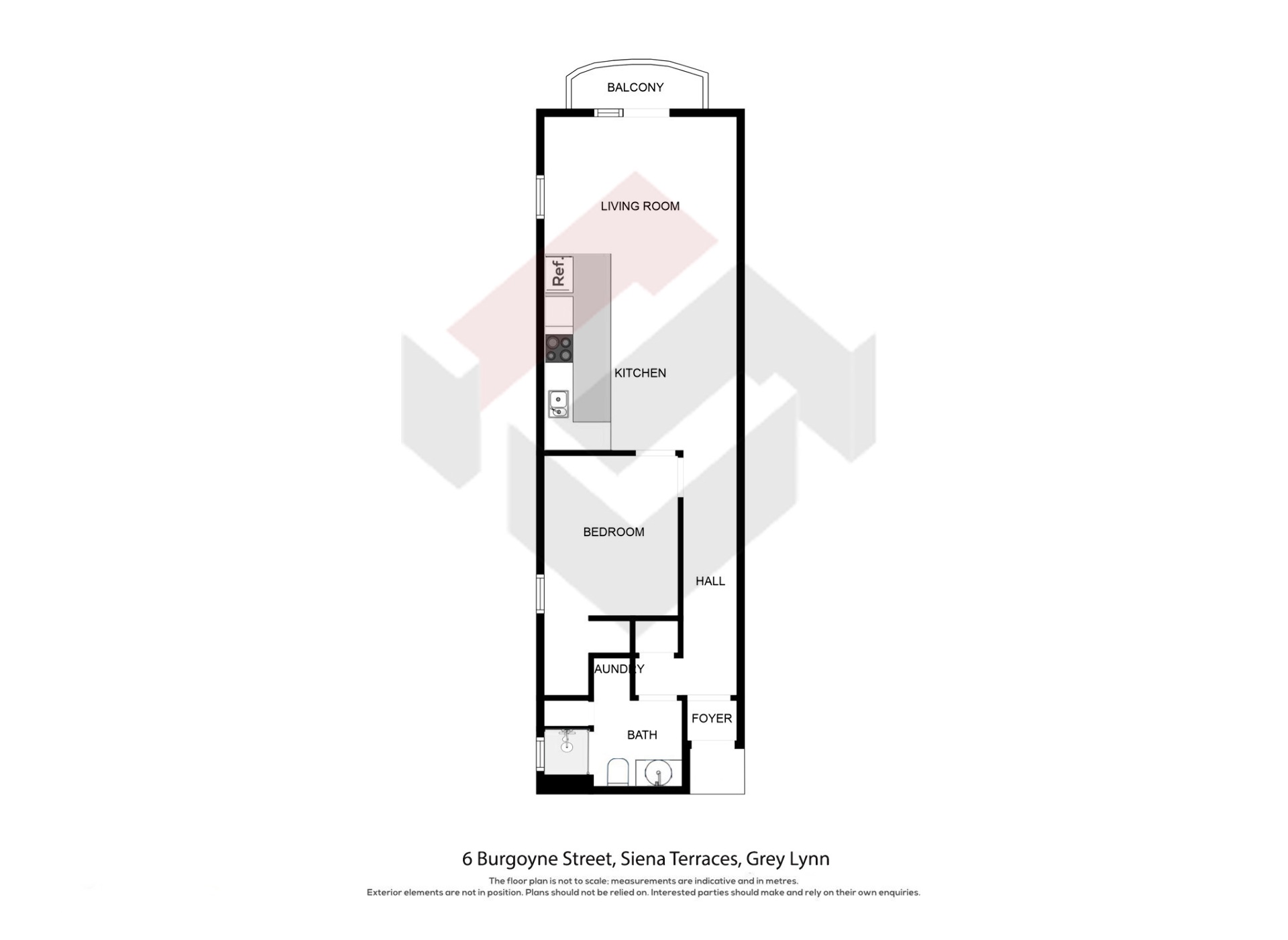 Floorplan | 6 Burgoyne Street, Grey Lynn | Apartment Specialists