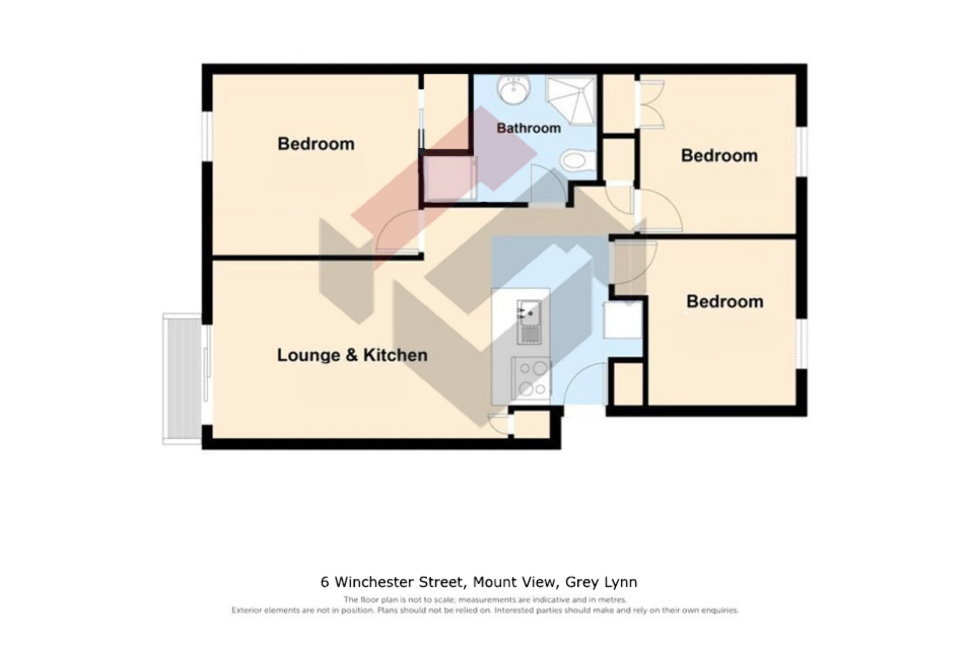 Floorplan | 6 Winchester Street, Grey Lynn | Apartment Specialists