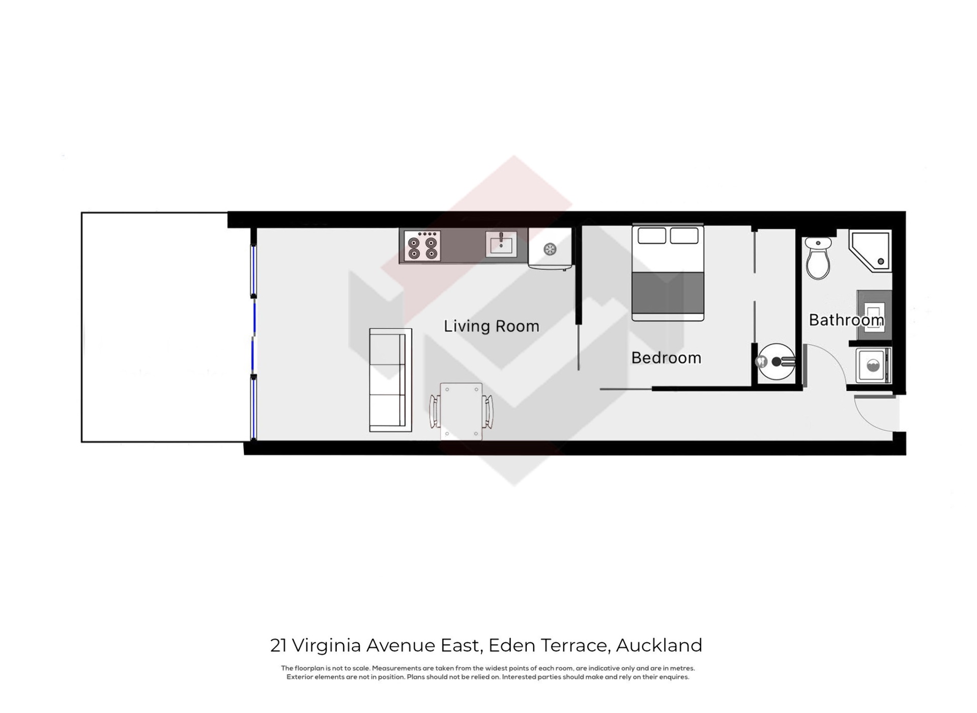 Floorplan | 21 Virginia Avenue East, Eden Terrace | Apartment Specialists