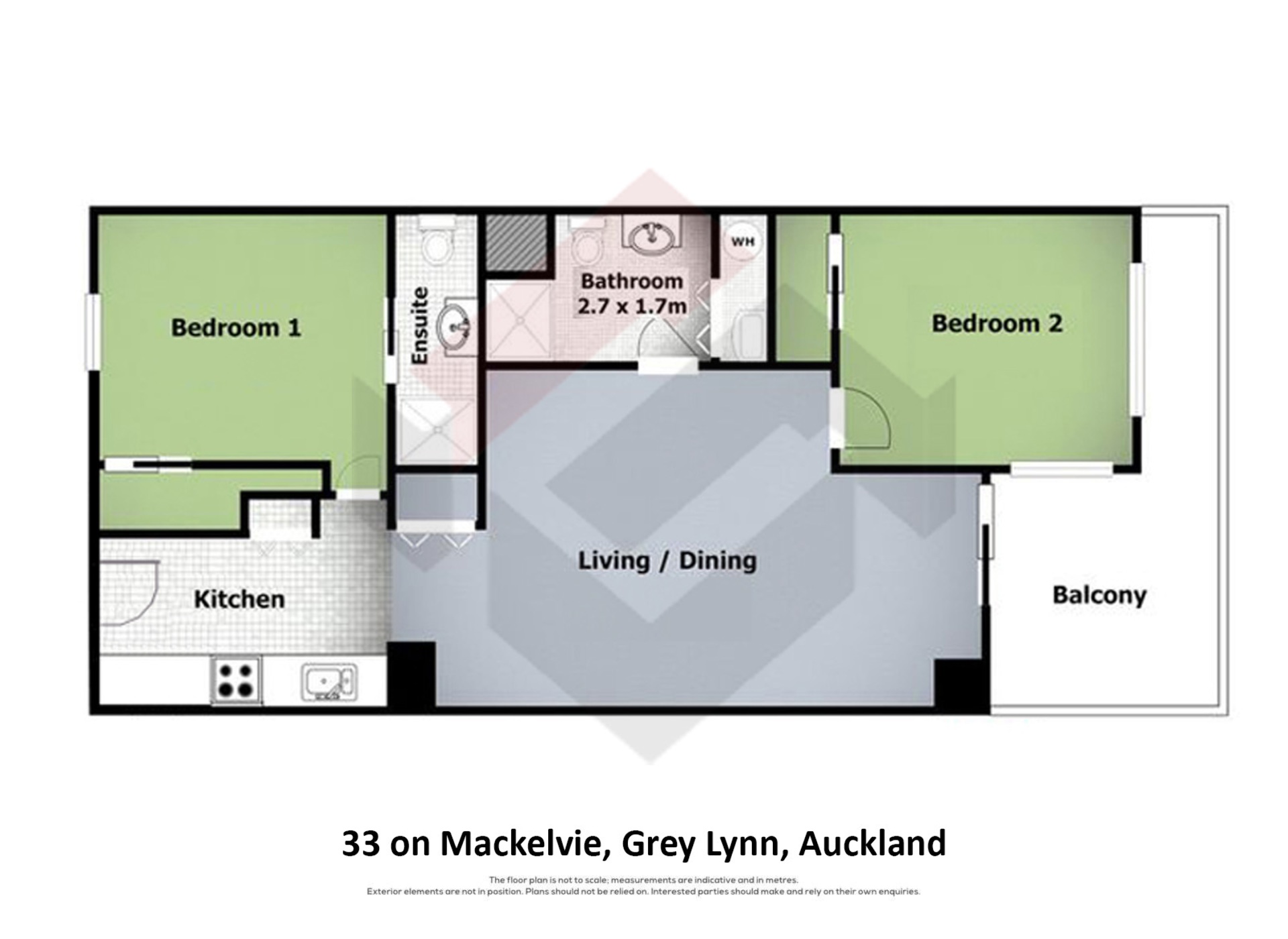 Floorplan | 33 Mackelvie Street, Grey Lynn | Apartment Specialists