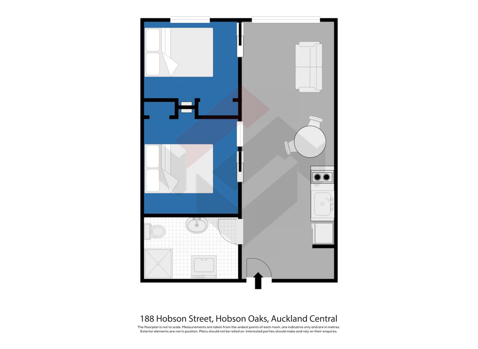 188 Hobson Street, City Centre | Apartment Specialists Auckland Floorplan | 188 Hobson Street, City Centre | Apartment Specialists
