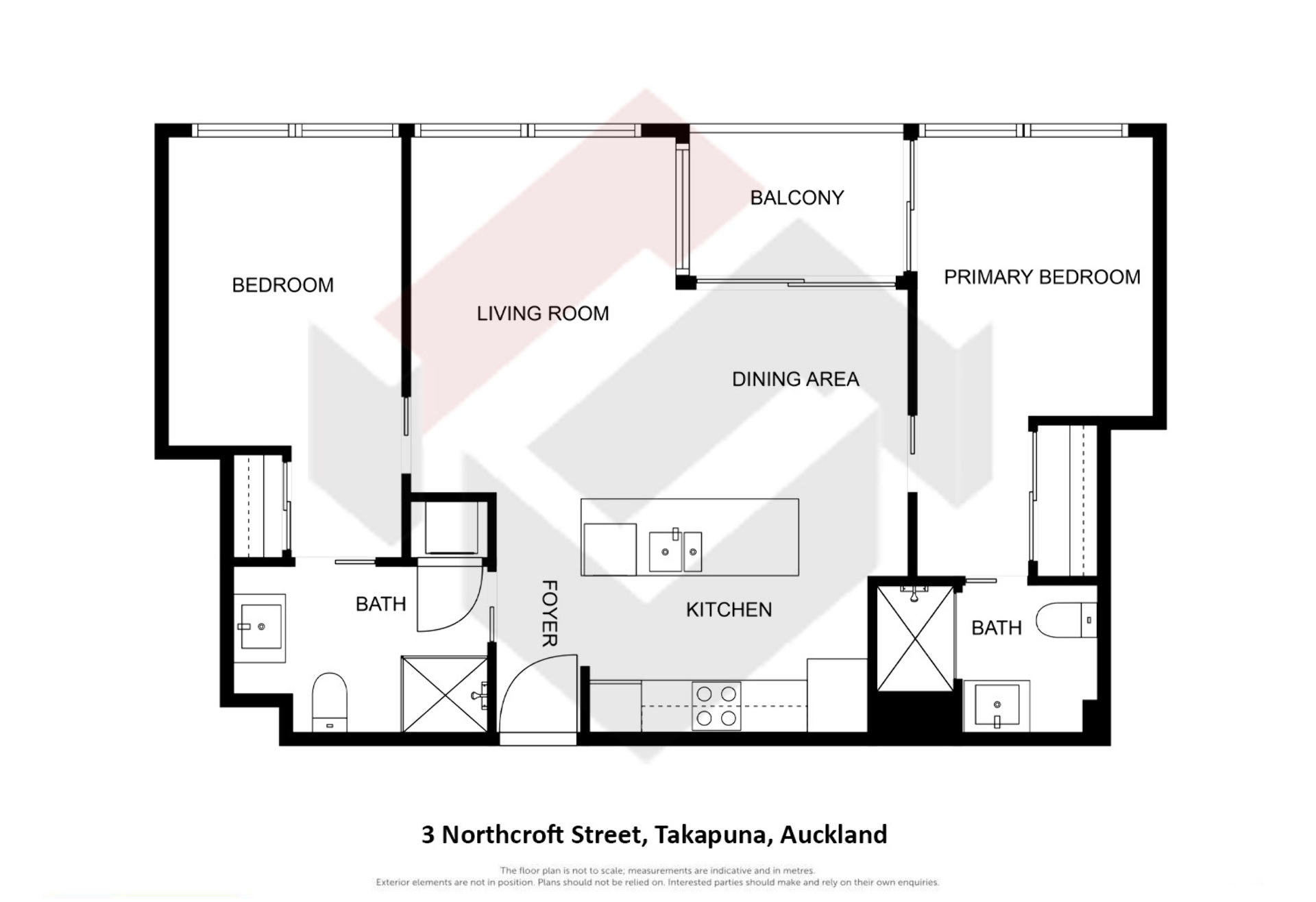 Floorplan | 905/3 Northcroft Street, Takapuna | Apartment Specialists